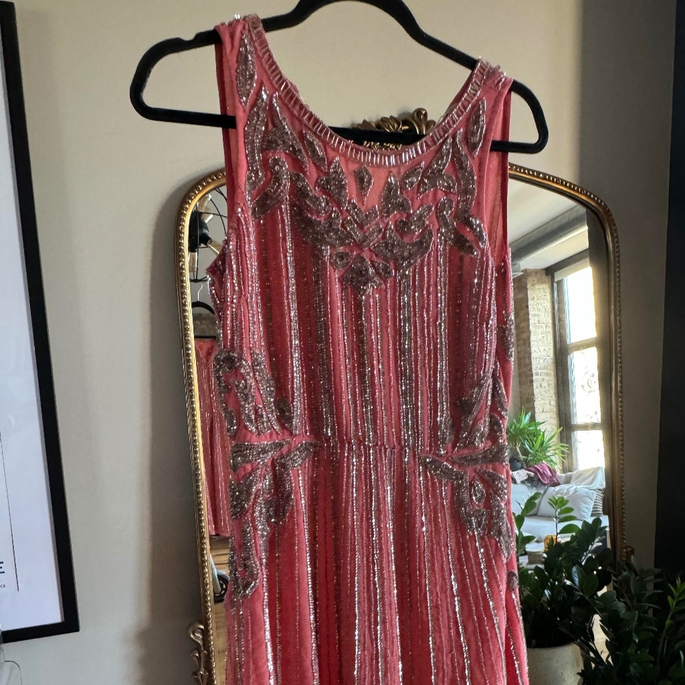 Frock and Frill - embellished dress - pink - UK10 / US6